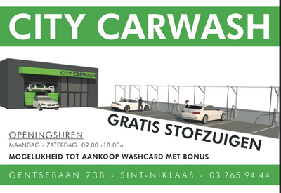 Zomerbar KOMDAF Sponsor City Carwash